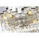 Canada 60 Light 43.4 inch Chrome Chandelier Ceiling Light